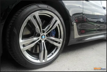 [울산휠도색][휠수리]bmw 760Li 순정휠 하이퍼메탈 분체도장 휠도색[휠복원] / 울산 북구