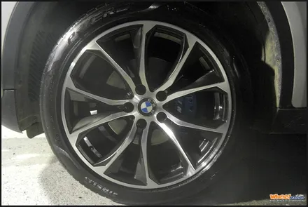 [울산휠][휠도색]BMW X6 순정휠 다이아몬드컷팅휠복원[휠수리] / 울산 북구
