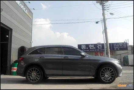 [울산휠수리][휠도색]벤츠glc 순정 20인치휠 다이아몬드컷팅휠수리[휠복원] / 울산 북구
