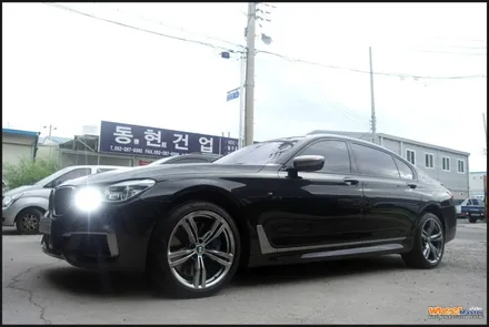 [울산휠도색][휠수리]bmw 760Li 순정휠 하이퍼메탈 분체도장 휠도색[휠복원] / 울산 북구