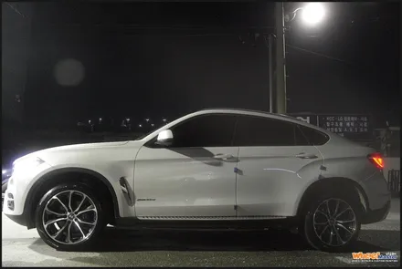 [울산휠][휠도색]BMW X6 순정휠 다이아몬드컷팅휠복원[휠수리] / 울산 북구