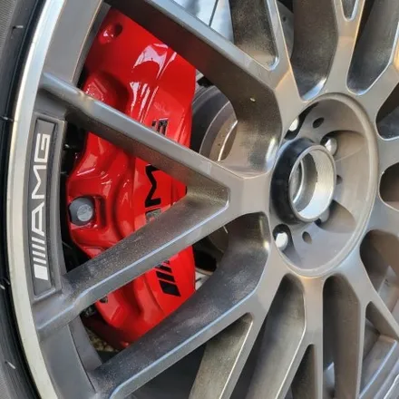 [울산휠마스터] 벤츠 cls63amg 캘리퍼도색 [울산휠도색, 울산휠복원, 울산휠수리, 울산캘리퍼도색] / 울산 북구