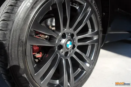 bmw x5 순정휠 하이퍼메탈 분체도장 휠도색 / 울산 북구