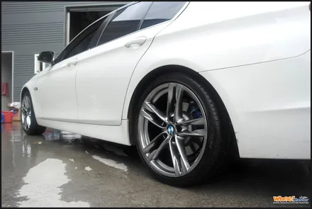 [울산휠도색][울산휠]bmw f10 5시리즈 373m휠 하이퍼메탈 휠도색 / 울산 북구