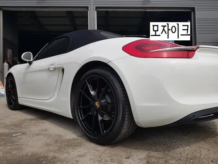 [울산휠마스터][울산휠도색][울산캘리퍼도색]포르쉐 박스터 블랙유광 분체도장 및 캘리퍼 도색 / 울산 북구