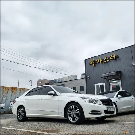 [울산휠복원][휠수리][휠도색] 울산휠마스터 벤츠 w212 e클래스 순정 다이아몬드컷팅휠 휠복원 / 울산 북구