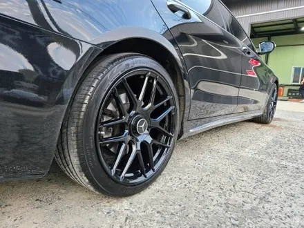 [울산휠마스터] 벤츠 W222 S63AMG 유광블랙 분체도장 휠 복원 도색 / 울산 북구