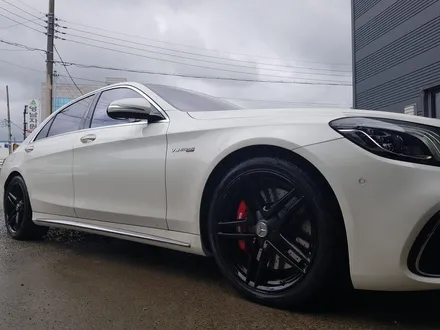 [울산휠마스터][휠도색][캘리퍼도색]벤츠 S63 AMG 블랙유광 분체도장 및 캘리퍼 도색 / 울산 북구