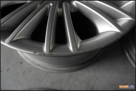 [휠수리][울산휠복원]bmw 520d 순정휠 하이퍼메탈 휠도색 / 울산 북구