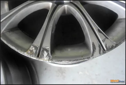 [울산휠][휠도색]bmw e60 5시리즈 하이퍼메탈 분체도장 휠도색 / 울산 북구