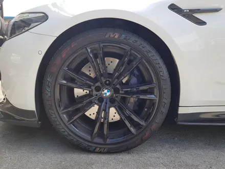 [울산휠마스터][울산휠도색][휠도색잘하는집]BMW M5 쿠퍼골드 분체도장 및 타이어 교체 / 울산 북구