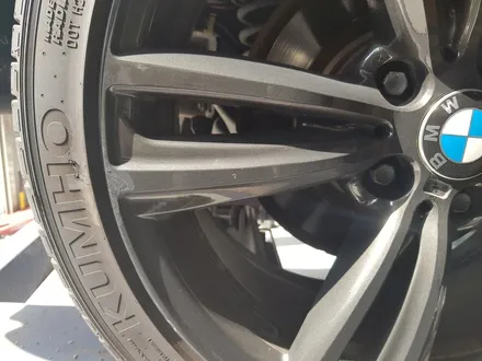 [울산휠마스터][휠분체도장][휠도색잘하는집]BMW 3시리즈 블랙유광 분체도장 / 울산 북구