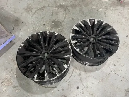 [울산 휠마스터] BMW 5GT 유광블랙 휠 복원 도색 / 울산 북구
