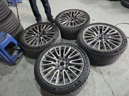 [울산 휠마스터] 벤츠 E53 AMG 하이브리드 순정휠 블랙폴리쉬 휠 만들기 / 울산 북구