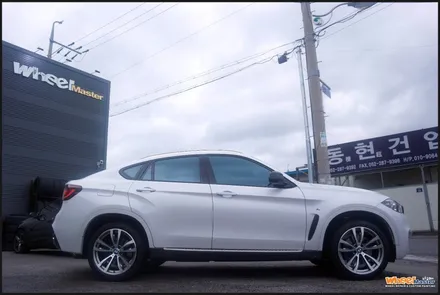[울산휠수리][휠도색]bmwx6 순정휠 다이아몬드컷팅휠수리[휠복원] / 울산 북구