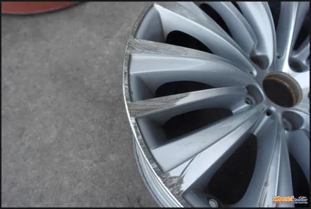 [울산휠복원][다이아몬드컷팅]bmw gt 순정 다이아몬드컷팅휠수리 / 울산 북구