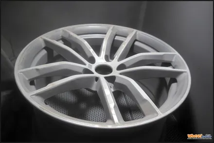 [울산휠수리][휠복원] bmw g30 520d 순정휠 하이퍼메탈 분체도장 휠도색 / 울산 북구
