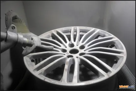 [울산휠수리]bmw g30 5시리즈 유광블랙 분체도장 휠도색 / 울산 북구