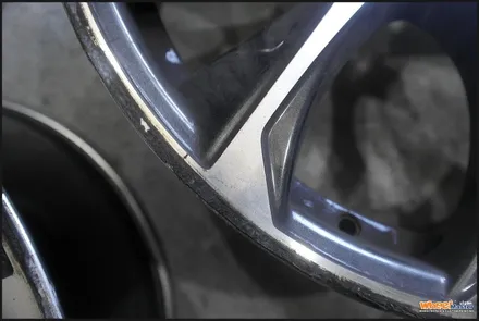 [울산휠][휠도색]BMW X6 순정휠 다이아몬드컷팅휠복원[휠수리] / 울산 북구
