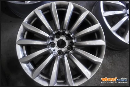 [울산휠][휠수리]bmw gt 순정휠 블랙유광 분체도장 휠도색 / 울산 북구