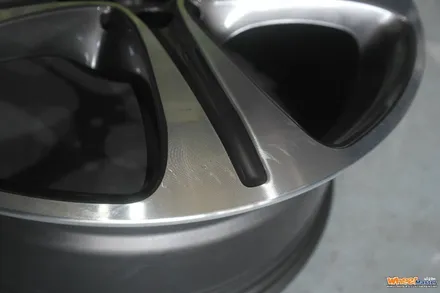 벤츠 e클래스 순정 다이아몬드컷팅 휠수리 / 울산 북구