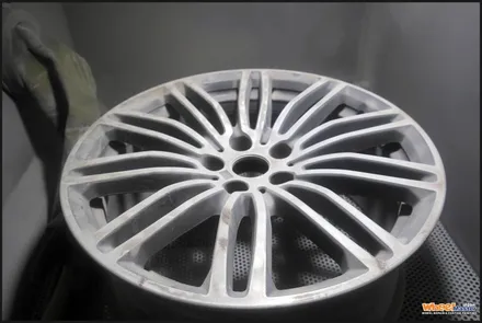 [울산휠수리]bmw g30 5시리즈 유광블랙 분체도장 휠도색 / 울산 북구
