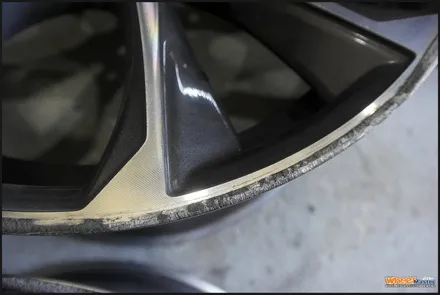 [울산휠][휠도색]BMW X6 순정휠 다이아몬드컷팅휠복원[휠수리] / 울산 북구