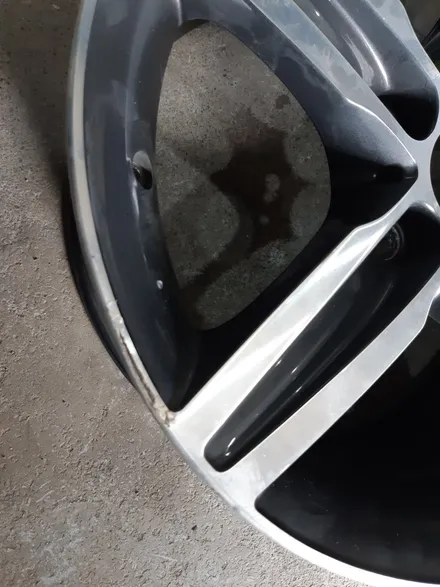 [울산휠마스터][울산휠도색][휠도색잘하는집]BMW 118d 블랙유광 분체도장 / 울산 북구