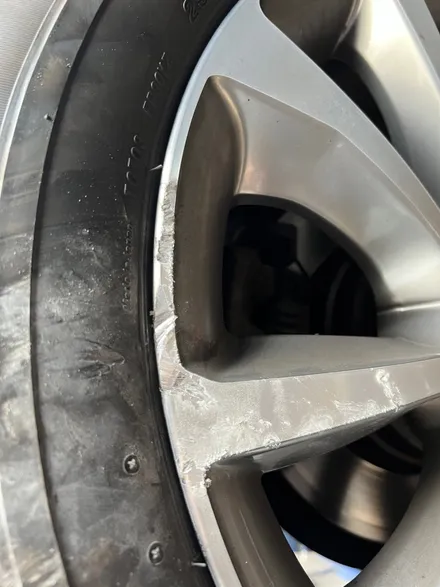 [울산휠마스터][휠도색잘하는집]BMW X6 블랙유광 휠도색 / 울산 북구