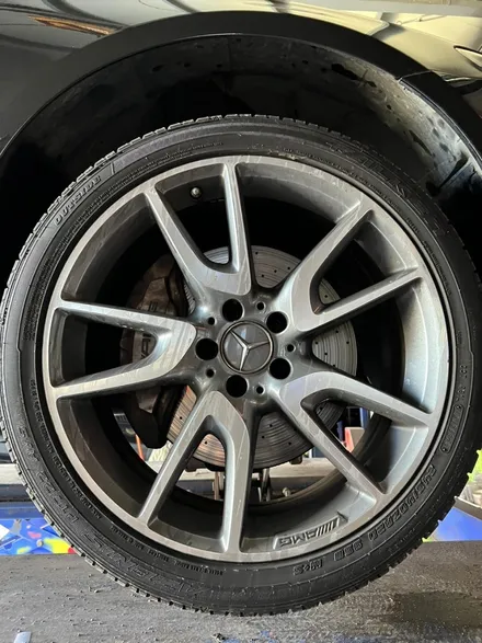 [울산휠마스터][휠도색][캘리퍼도색]벤츠 E43 AMG 휠 도색,캘리퍼도색 / 울산 북구