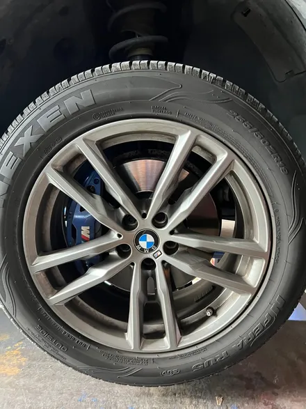 [울산휠마스터][울산휠도색][휠도색맛집]BMW X3 블랙 유광 휠 도색 / 울산 북구