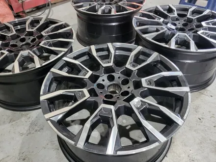 [울산휠도색, 울산휠수리, 울산휠복원] BMW X6 유광블랙 분체도장 휠도색 / 울산 북구