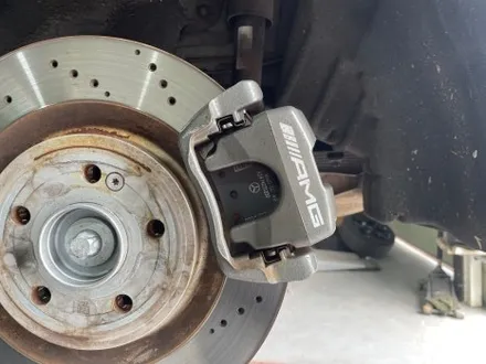 [울산휠마스터] 벤츠 A45 AMG 캘리퍼도색 / 울산휠도색, 울산휠복원 / 울산 북구