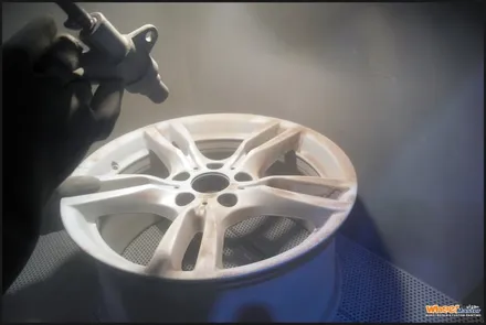 [울산휠][울산휠수리]bmw f30 스포츠웨건 441m휠 휠복원 / 울산 북구
