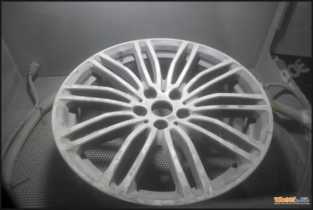 [울산휠수리]bmw g30 5시리즈 유광블랙 분체도장 휠도색 / 울산 북구
