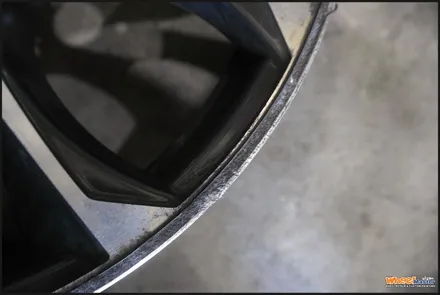 [울산휠][휠도색]BMW X6 순정휠 다이아몬드컷팅휠복원[휠수리] / 울산 북구