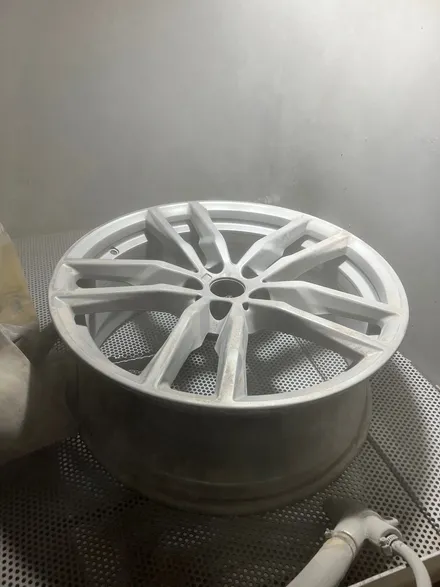 [울산휠마스터][울산휠도색][휠도색맛집]BMW X3 블랙 유광 휠 도색 / 울산 북구