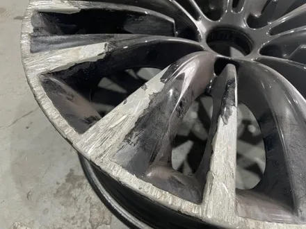 [울산 휠마스터] BMW 5GT 유광블랙 휠 복원 도색 / 울산 북구