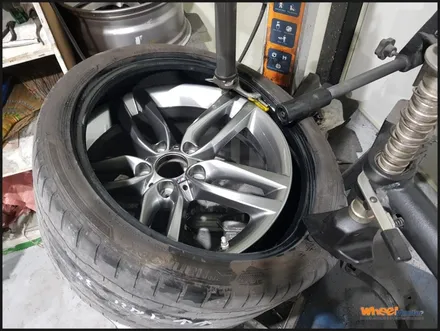 [울산휠복원][휠수리] 휠마스터 bmw 1시리즈 순정휠 휠복원[휠도색] / 울산 북구