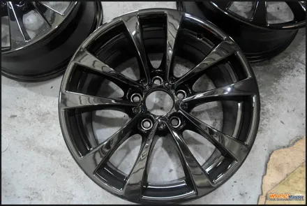 [울산휠튜닝][휠도색]bmw3gt 순정휠 유광블랙 분체도장 휠도색 / 울산 북구