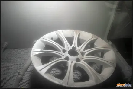 [울산휠][휠도색]bmw e60 5시리즈 하이퍼메탈 분체도장 휠도색 / 울산 북구