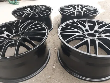[울산휠마스터][울산휠도색][휠수리잘하는집]벤츠 A45 AMG 블랙유광 분체도장 / 울산 북구