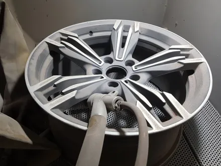[울산휠마스터][울산휠도색][휠도색잘하는집]bmw 3시리즈 블랙유광 분체도장 / 울산 북구