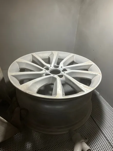 [울산휠마스터][휠도색잘하는집]BMW X6 휠복원, 휠 반무광 블랙 도색 / 울산 북구