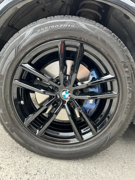 [울산휠마스터][울산휠도색][휠도색맛집]BMW X3 블랙 유광 휠 도색 / 울산 북구