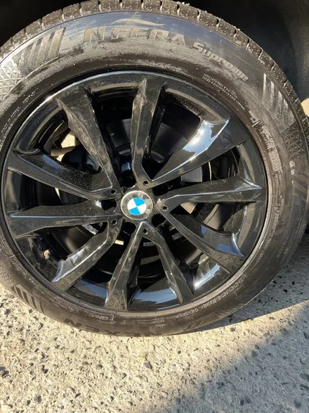 [울산휠마스터][울산휠도색][휠복원도색맛집]BMW X6 휠 블랙유광 도색 / 울산 북구