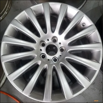 [울산중고휠]휠마스터 bmw 7시리즈 순정휠 및 중고타이어 교환 [울산휠도색][울산 휠수리][울산 휠복원] / 울산 북구