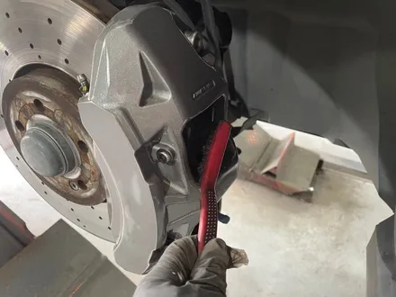 [울산휠마스터] 벤츠 A45 AMG 캘리퍼도색 / 울산휠도색, 울산휠복원 / 울산 북구