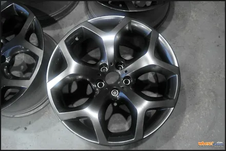 [울산휠][울산휠튜닝][휠수리]bmw x6 순정휠 하이퍼메탈 분체도장 휠도색 / 울산 북구