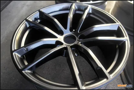 [울산휠수리][휠복원] bmw g30 520d 순정휠 하이퍼메탈 분체도장 휠도색 / 울산 북구